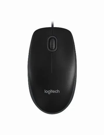 Мышь Logitech B100  Black USB (910-006605)