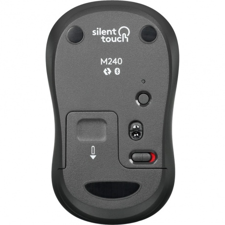Мышь Logitech WRL M240 SILENT W/USB BLACK 910-007078 LOGITECH - фото 3