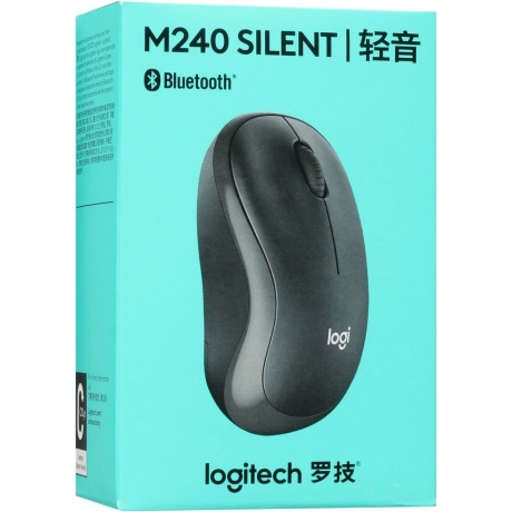 Мышь Logitech WRL M240 SILENT W/USB BLACK 910-007078 LOGITECH - фото 7