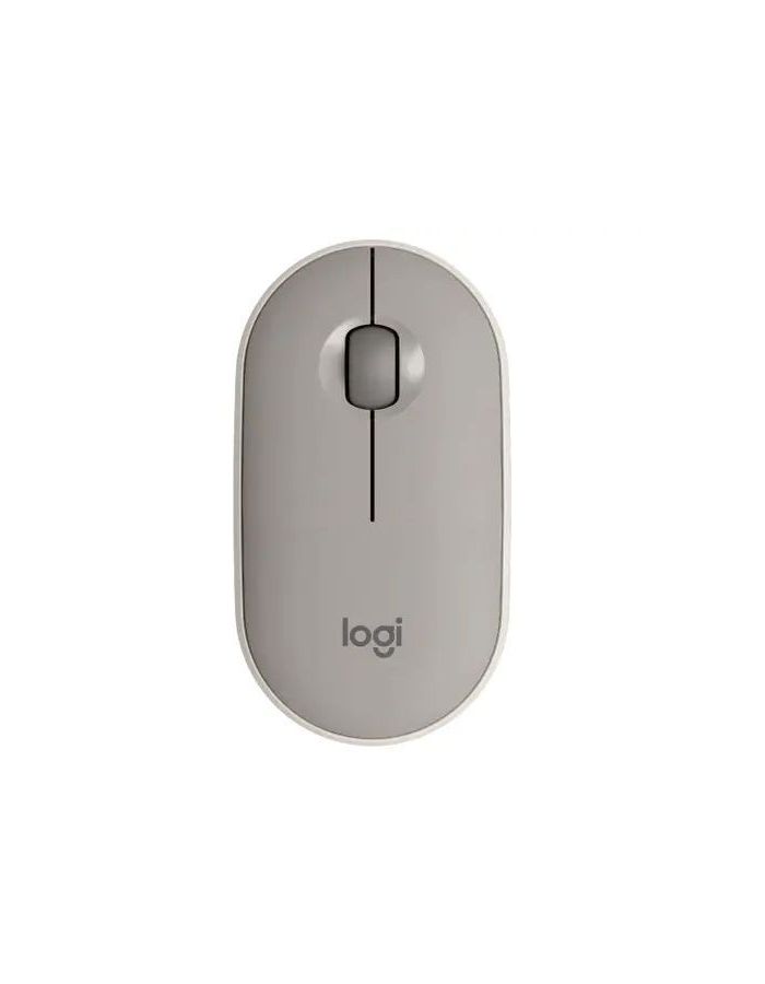 Мышь Logitech PEBBLE M350 GREY (910-006653) компьютерная мышь logitech pebble m350 white 910 005541