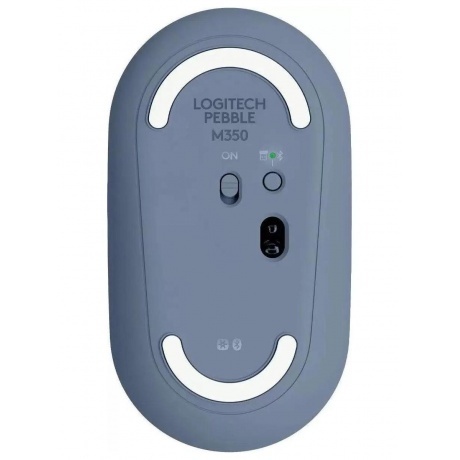 Мышь Logitech PEBBLE M350 BLUE (910-006655) - фото 4