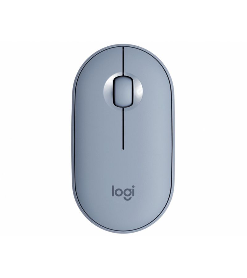 Мышь Logitech PEBBLE M350 BLUE (910-006655) компьютерная мышь logitech pebble m350 white 910 005541