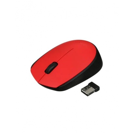 Мышь Logitech M170 RED (910-004648) - фото 4
