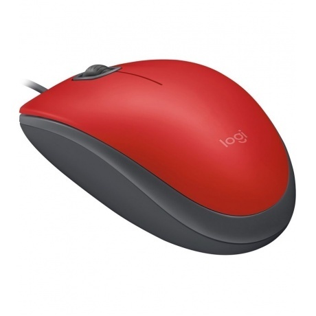 Мышь Logitech M110 SILENT RED (910-005501) - фото 4