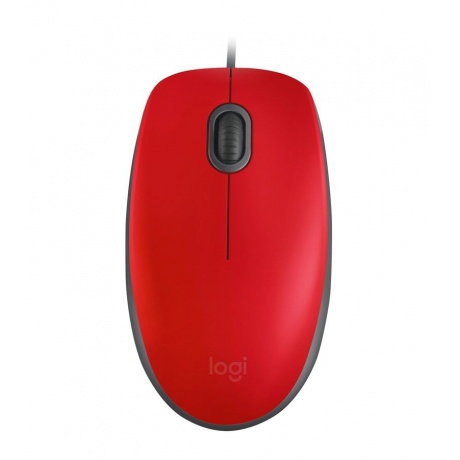 Мышь Logitech M110 SILENT RED (910-005501) - фото 2