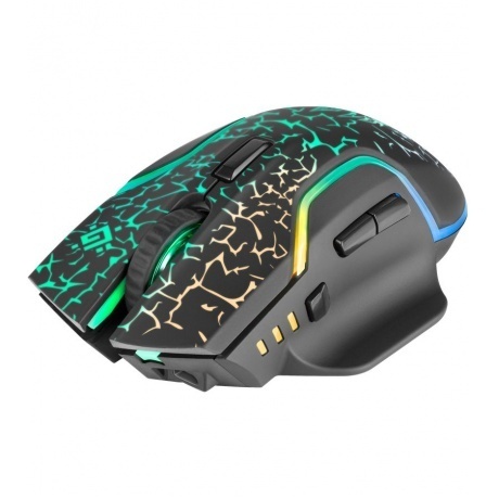 Мышь Defender ONESHOT GM-067 BLACK (52067) - фото 2