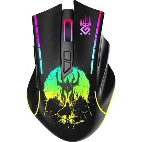 

Мышь Defender KRONOS GM-695 RGB/BLACK (52695), Черный