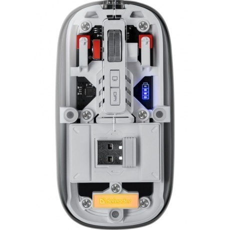 Мышь Defender IXES MM-999 LED TRANSPORENT (52999) - фото 4