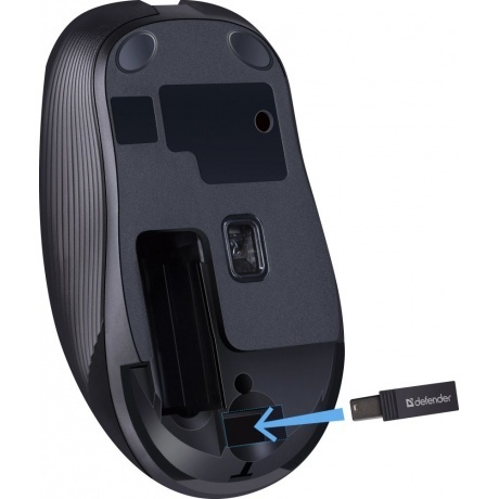 Мышь Defender GASSA MM-105 TURQUOISE (52102) - фото 5