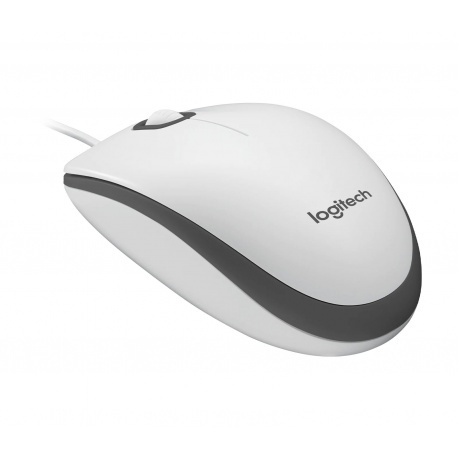 Мышь Logitech M100, White (910-006764) - фото 2