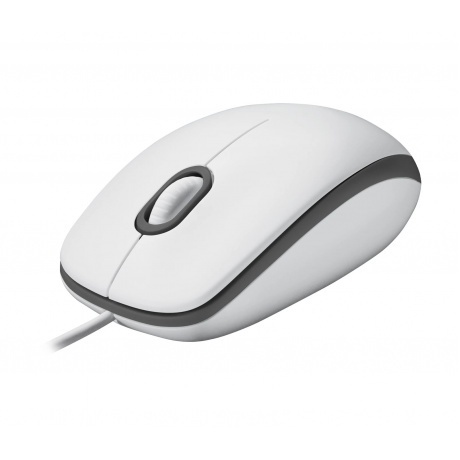 Мышь Logitech M100, White (910-006764) - фото 3