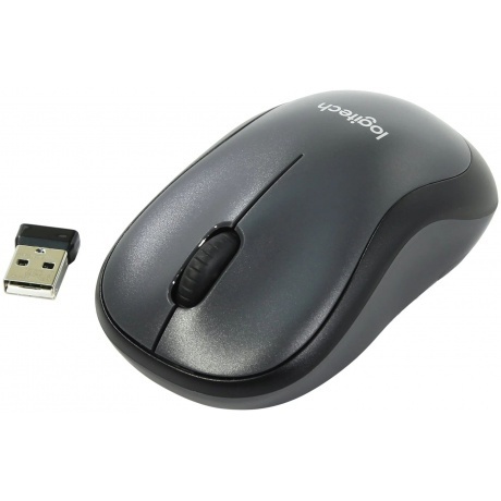Мышь LOGITECH M220 Silent тёмно-серая (910-004895) - фото 5