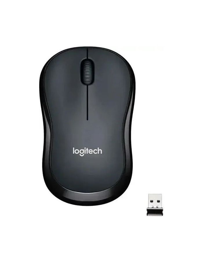 Мышь LOGITECH M220 Silent тёмно-серая (910-004895) мышь 910 004878 logitech wireless mouse m220 silent charcoal