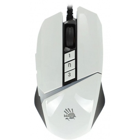 Мышь A4Tech Bloody W60 Max USB White - фото 4