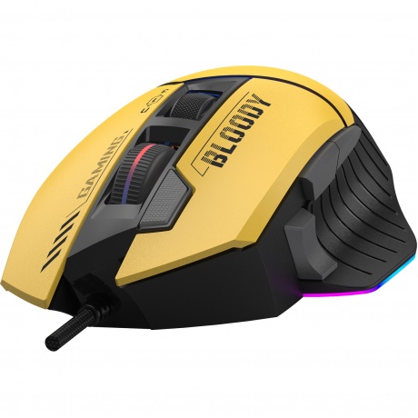 Мышь A4Tech Bloody W95 Max Sports Lime - фото 5