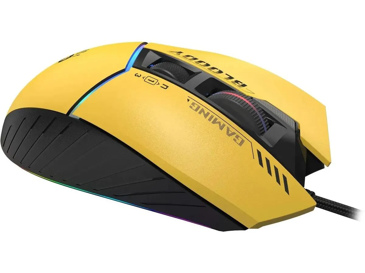 Мышь A4Tech Bloody W95 Max Sports Lime - фото 2