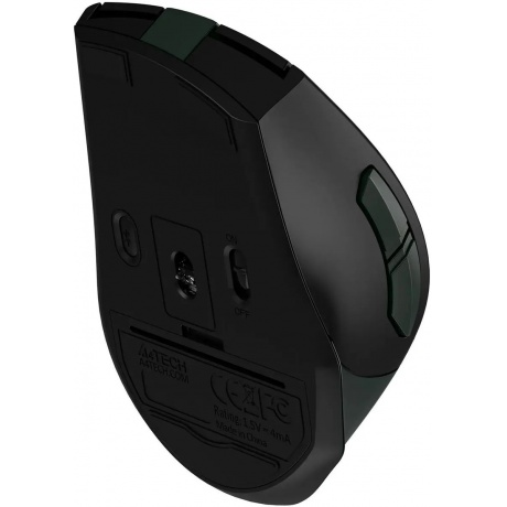 Мышь A4Tech Fstyler FB35S USB Midnight Green - фото 8