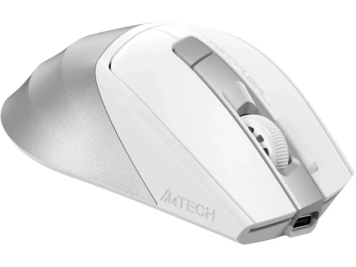Мышь A4Tech Fstyler FB45CS Air White-Silver - фото 3