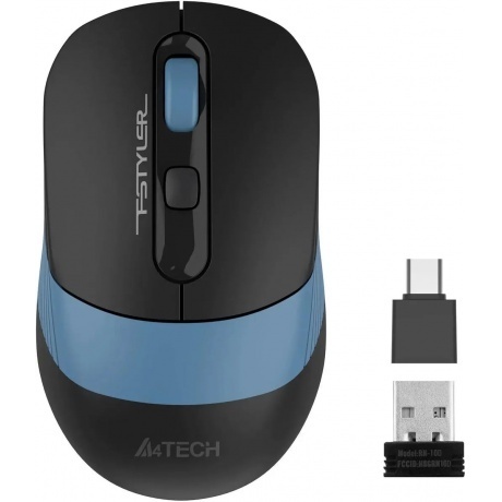 Мышь A4Tech Fstyler FG10CS Air Ash Blue - фото 2