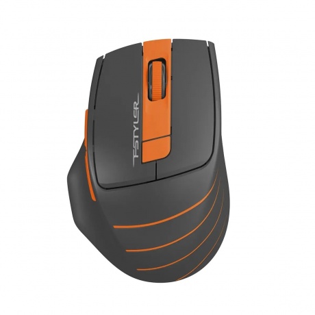 Мышь A4Tech Fstyler FG30S Grey-Orange - фото 1