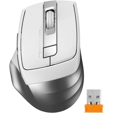Мышь A4Tech Fstyler FG35S Silver - фото 2