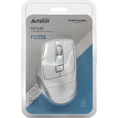 Мышь A4Tech Fstyler FG35S Silver - фото 22