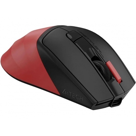 Мышь A4Tech Fstyler FG45CS Air Red-Black - фото 3