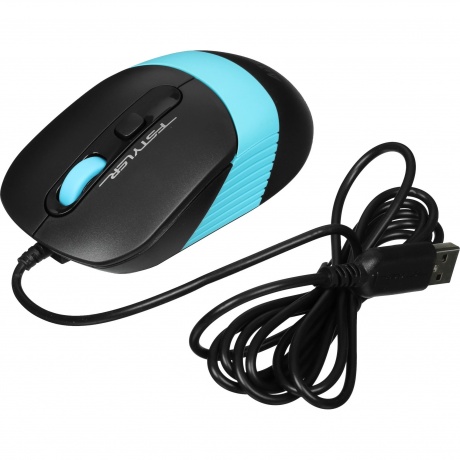Мышь A4Tech Fstyler FM10S Blue - фото 5