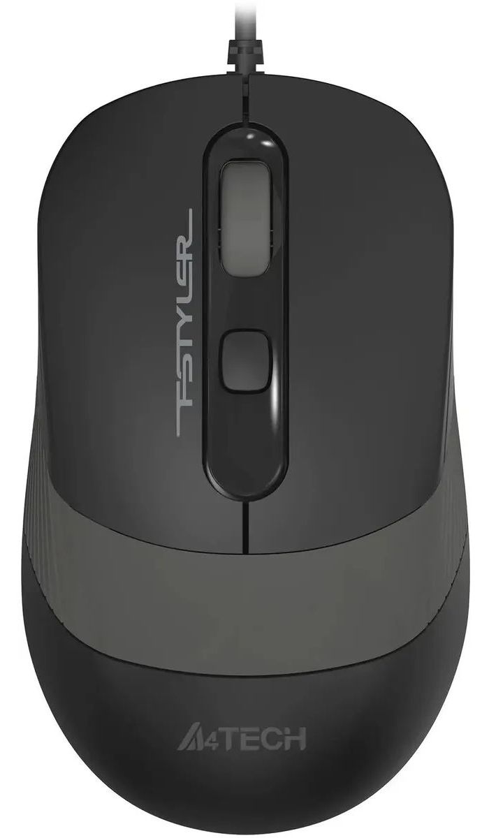 Мышь A4Tech Fstyler FM10T Grey мышь оклик 565mw matt черный серый оптическая 1600dpi беспроводная usb для ноутбука 4but