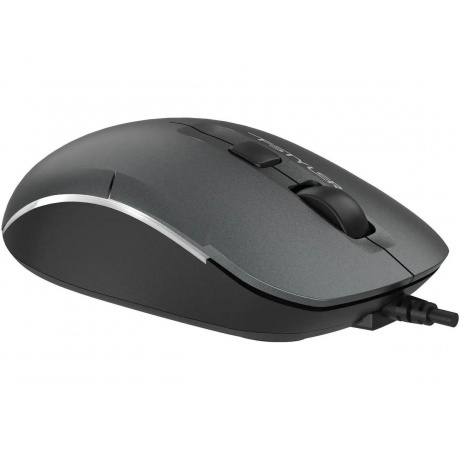 Мышь A4Tech Fstyler FM26 Grey-Black - фото 3