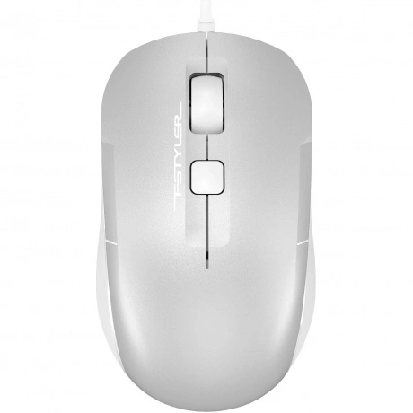 Мышь A4Tech Fstyler FM26 Silver-White