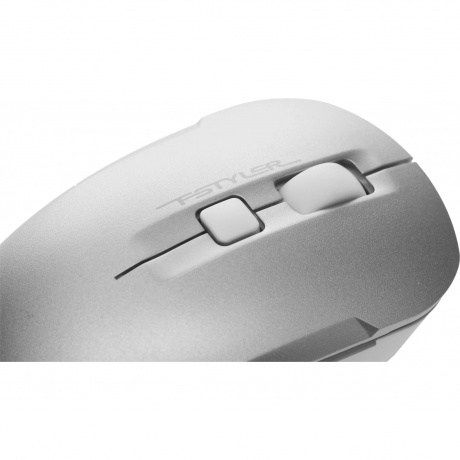 Мышь A4Tech Fstyler FM26 Silver-White - фото 11