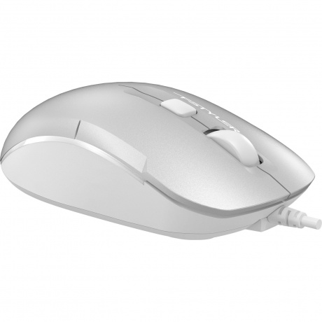 Мышь A4Tech Fstyler FM26 Silver-White - фото 6