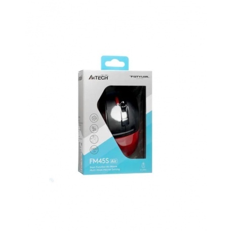 Мышь A4Tech Fstyler FM45S Air Red-Black - фото 11