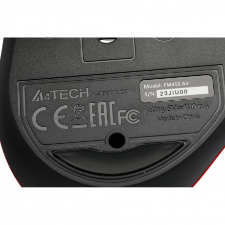 Мышь A4Tech Fstyler FM45S Air Red-Black - фото 16