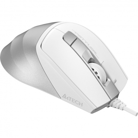 Мышь A4Tech Fstyler FM45S Air Silver-White - фото 3