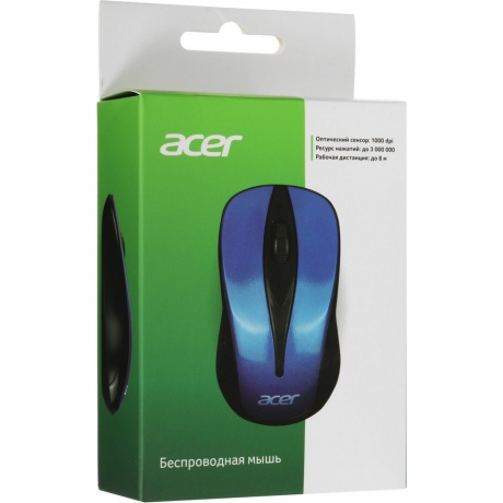 Мышь Acer OMR132 Black-Blue ZL.MCEEE.01F - фото 7
