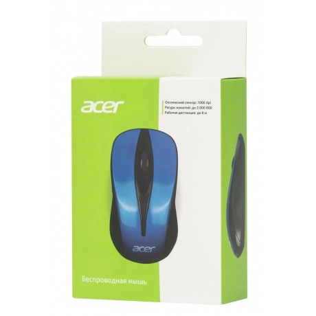 Мышь Acer OMR132 Black-Blue ZL.MCEEE.01F - фото 8
