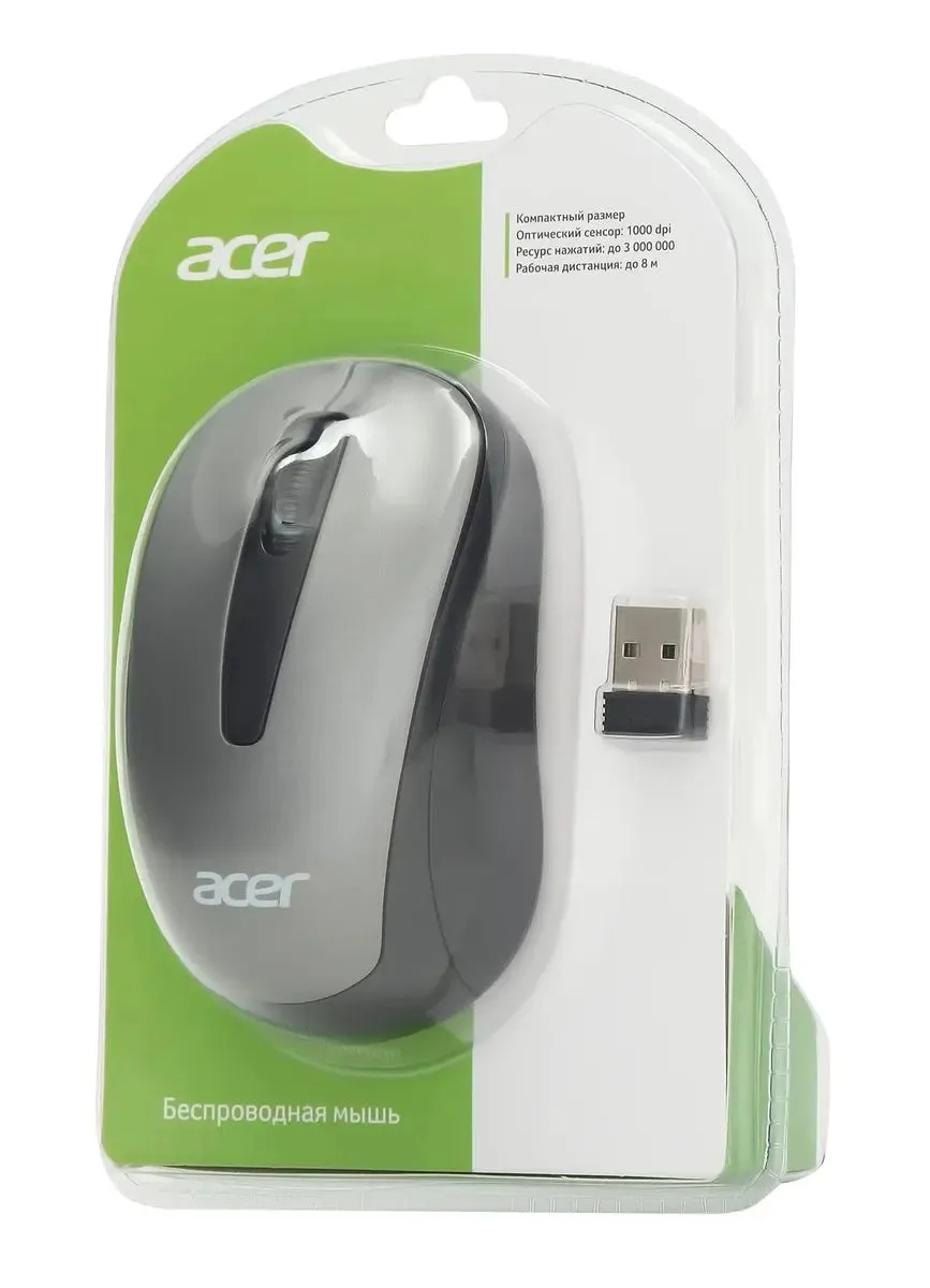 Мышь Acer OMR134 Grey ZL.MCEEE.01H - фото 8