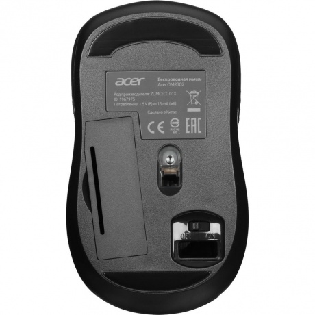 Мышь Acer OMR302 Black ZL.MCECC.01X - фото 6