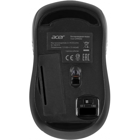 Мышь Acer OMR302 Black ZL.MCECC.01X - фото 6