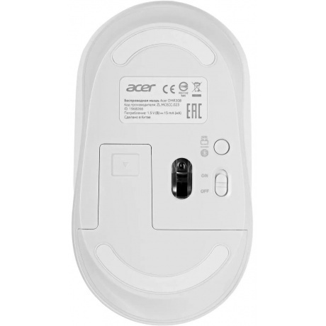 Мышь Acer OMR308 White ZL.MCECC.023 - фото 6