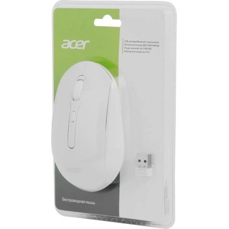 Мышь Acer OMR308 White ZL.MCECC.023 - фото 8