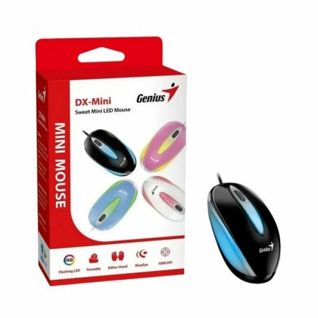 Мышь Genius DX-Mini USB Black - фото 2