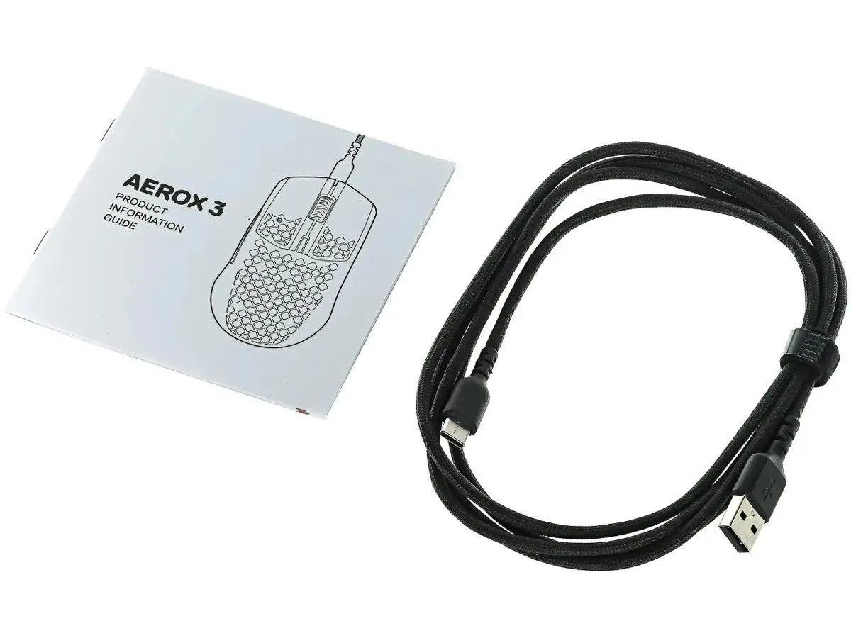 Мышь SteelSeries Aerox 3 USB Black 62599 - фото 8