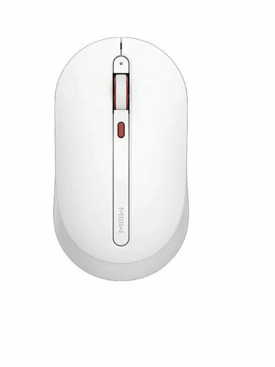 беспроводная мышь xiaomi miiiw wireless mute mouse white mwmm01 Мышь Xiaomi Miiiw Wireless Mouse Silent MWMM01 White