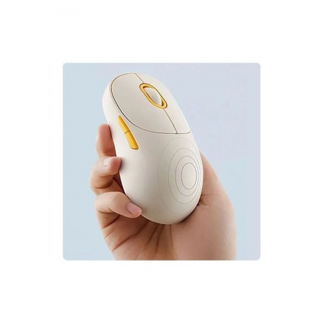 Мышь Xiaomi Wireless Mouse 3 Beige XMWXSB03YM - фото 3