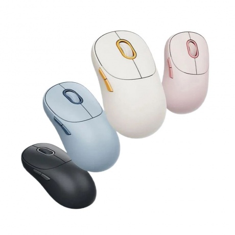 Мышь Xiaomi Wireless Mouse 3 Pink XMWXSB03YM - фото 3