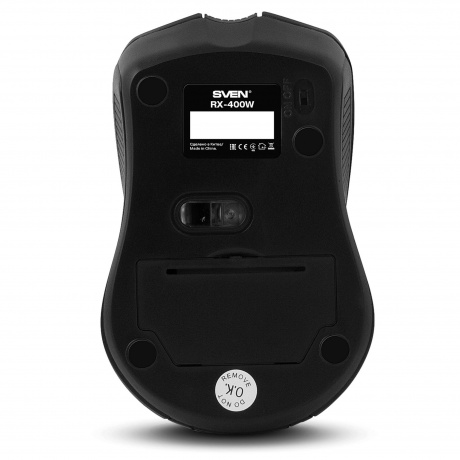 Мышь Sven RX-400W Wireless Mouse Black USB - фото 6
