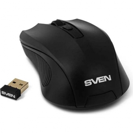 Мышь Sven RX-400W Wireless Mouse Black USB - фото 4